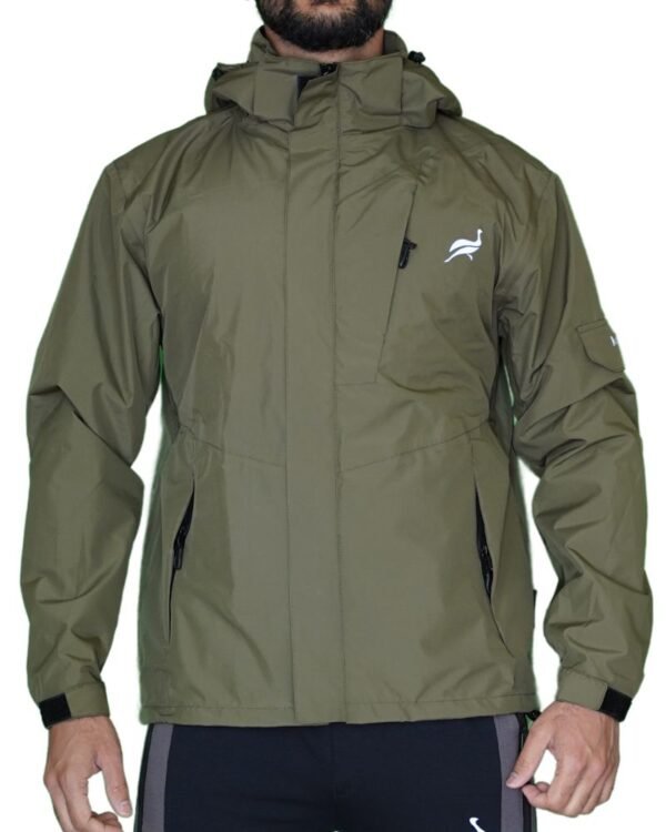 Kosciuszko 2228m Premium Waterproof Rain Jacket Green