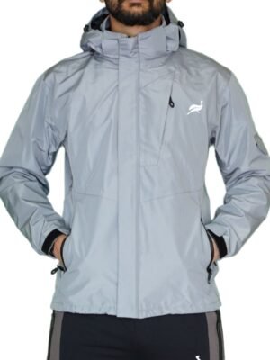 Kosciuszko 2228m Premium Waterproof Rain Jacket Grey